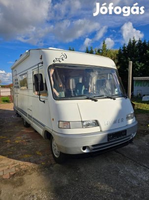 Eladó egy 1997-es évjáratú, megkímélt állapotú Hymer lakóautó, 2.5 TDI