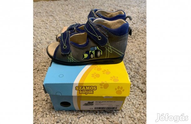 Eladó egy 27-es szupinált Szamos kisfiú szandál