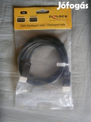Eladó egy 2 m-es Delock Display-Display VGA kábel