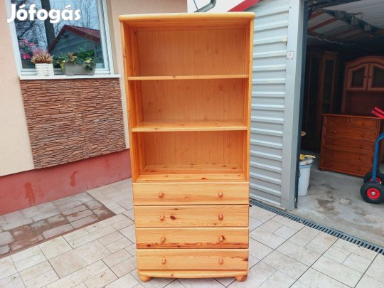 Eladó egy 4 fiókos , polcos Claudia Fenyő Szekrény