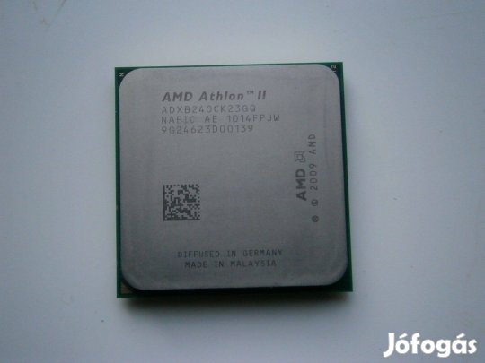 Eladó egy AMD Athlon II X2 240 2.8GHz AM3 Processzor