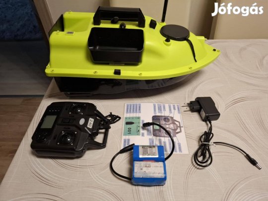 Eladó egy Amber Hunter GPS-es etetőhajó!