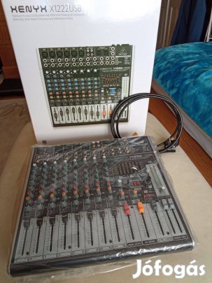 Eladó egy Behringer Xenyx X1222 USB-s mixer