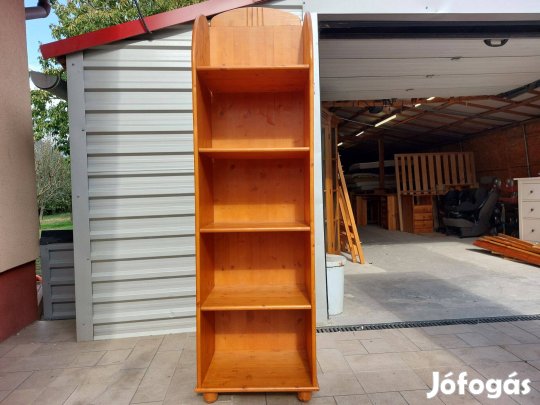 Eladó egy Faktum fenyő könyves polc. Brandon áruházban volt vásárolva