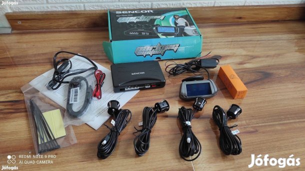 Eladó egy Sencor Tolató Parkoló Radar LCD Kijelzővel!