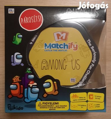 Eladó egy Új Matchify: Among Us párosító kártyajáték !!
