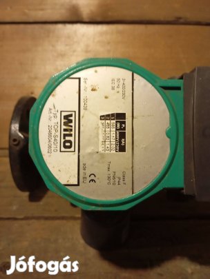 Eladó egy alig használt Wilo TOP-S 40/10 400V-os fűtési keringtető sz