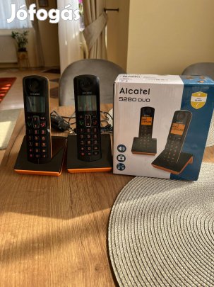 Eladó egy asztali duo alcatel telefon