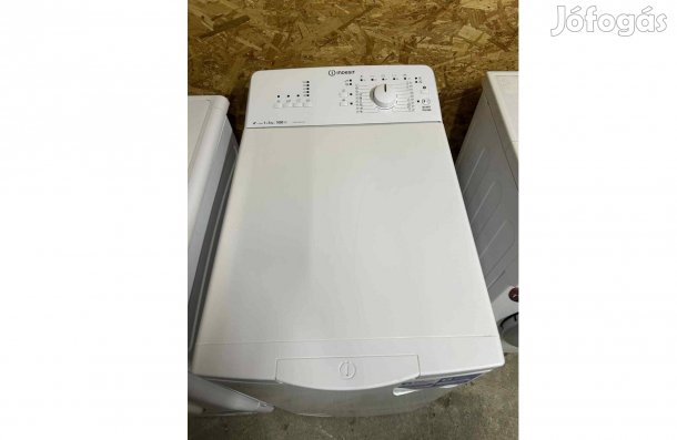 Eladó egy felültöltős Indesit mosógép garanciával!