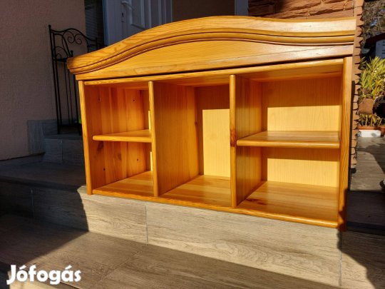 Eladó egy fenyő fali polc. Bútor jó állapotú