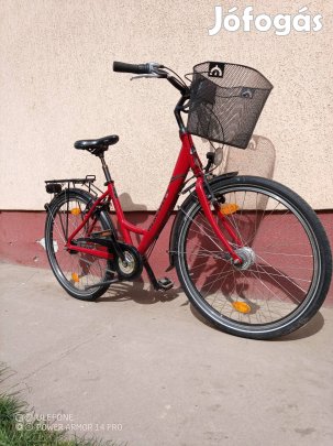 Eladó egy gyönyörű szép nőii kerékpár, bicikli.