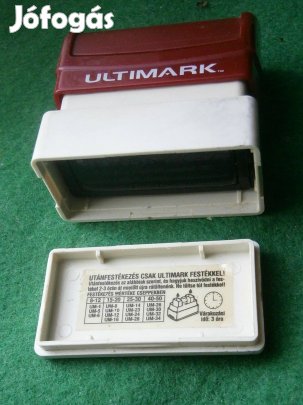 Eladó egy használt Ultimark bélyegző párnával