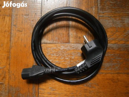 Eladó egy informatikai eszközökhöz való 220 V-os földelt tápkábel