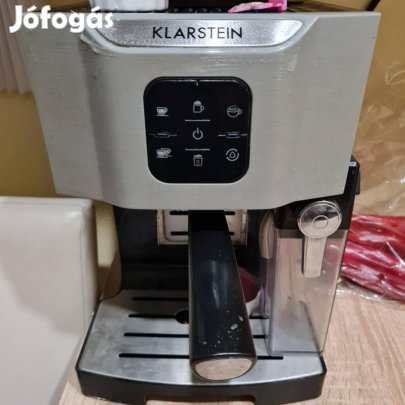 Eladó egy karos eszpresszó kávéfőző-tejhabósítóval