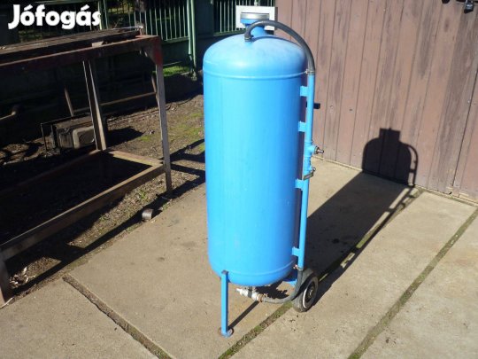 Eladó egy mobil homokfúvó berendezés