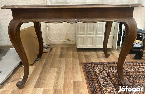 Elado egy neorokoko cabriole labu iroasztal