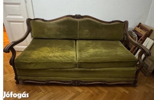 Elado egy neorokoko kihuzhato kanape