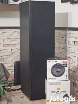 Eladó egy saját építésű, nagy teljesítményű 2.1-es partybox(~150w)