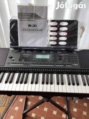 Eladó egy új Medeli m361 szintetizátor, jó áron!