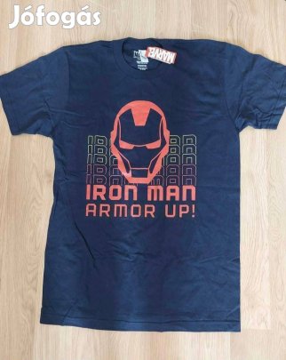 Eladó egy új, címkés, M-es Iron Man, Marvel póló