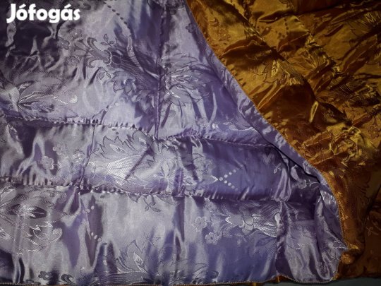 Eladó egy új selyembrokát paplan