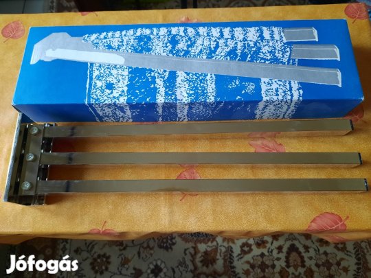Eladó egy vadonat új 3 ágú törölköző tartó,akasztó!