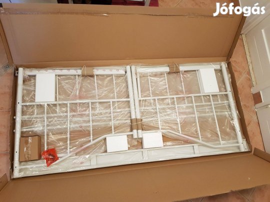 Eladó egyszemélyes fém ágykeret