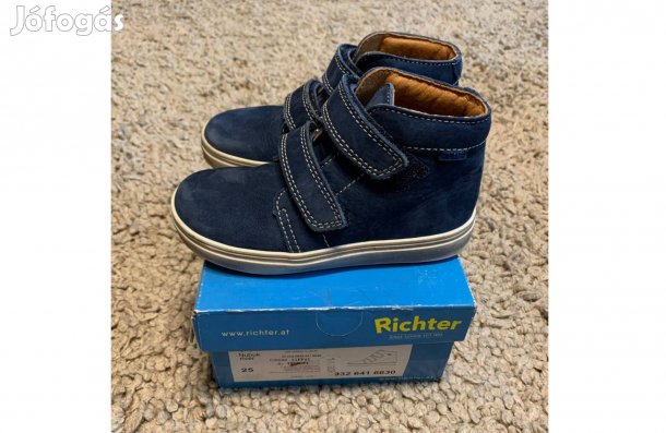 Eladó egyszer viselt 25-ös Richter bőr gyerekcipő