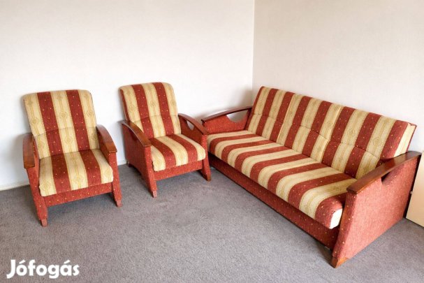 Eladó elegáns (szalon) kanapé két fotellel