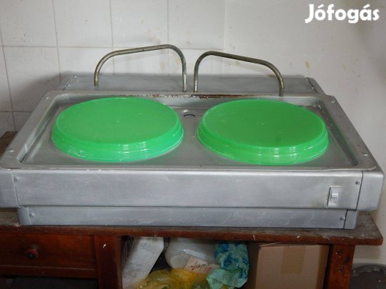 Eladó elektromos gyári száraz-nedves kétkorongos ciszoló- polírozó