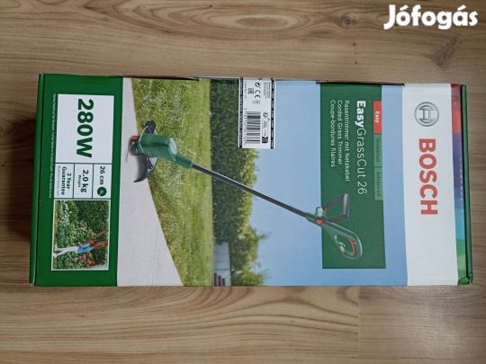 Eladó elektromos szegélyvágó, szegélynyíró, fűkasza Bosch 280w