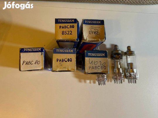 Eladó elektroncső csomag 2 - Pabc80, Ey86, DY86 (Darabár)
