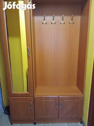 Eladó előszoba szekrény 80+40 x195