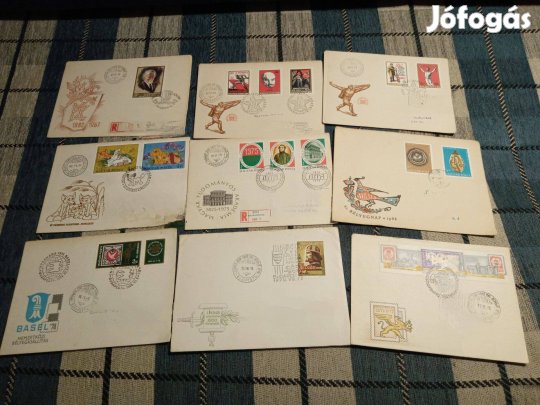 Eladó emlékbélyegek bélyegnap kiadványok 14 db