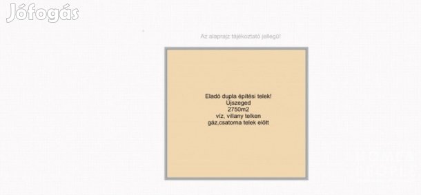 Eladó építési telek Újszegeden! - Szeged