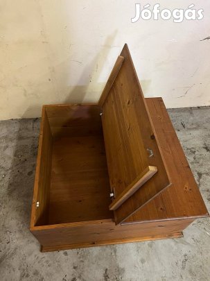 Eladó fa tároló láda/ ülőláda