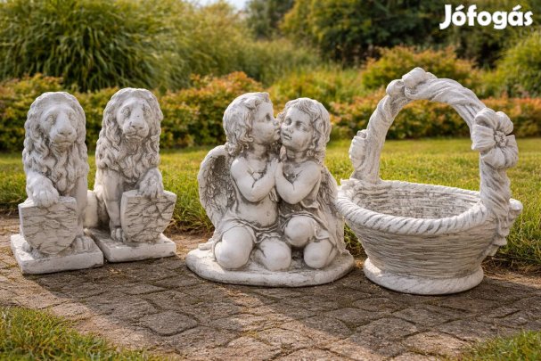 Eladó fagyálló kerti szobrok egyben!