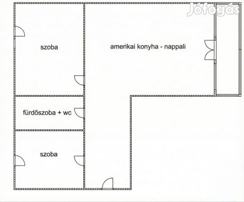 Eladó felújított, átalakított lakás Pécs-Egyetemváros!