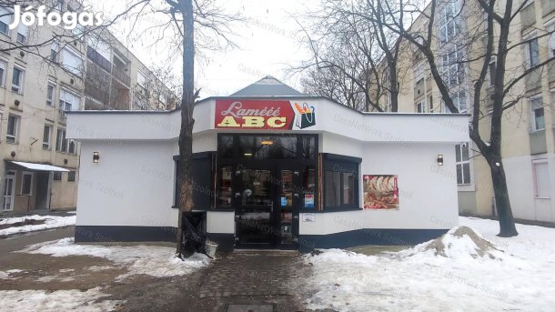 Eladó felújított üzlethelyiség Szolnokon, a Tallinn városrészben