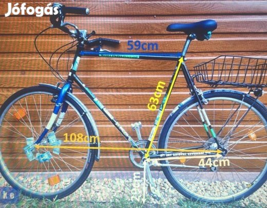 Eladó férfi bicikli
