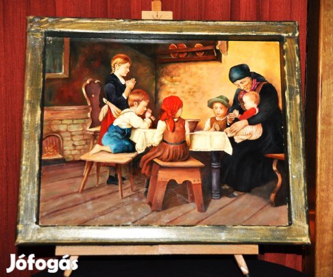 Eladó festmény másolat, nyomat, farost, fakeret