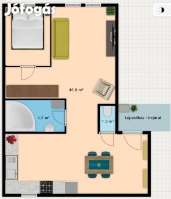 Eladó fiatalos lakás Pécs, Bánki Donát utca