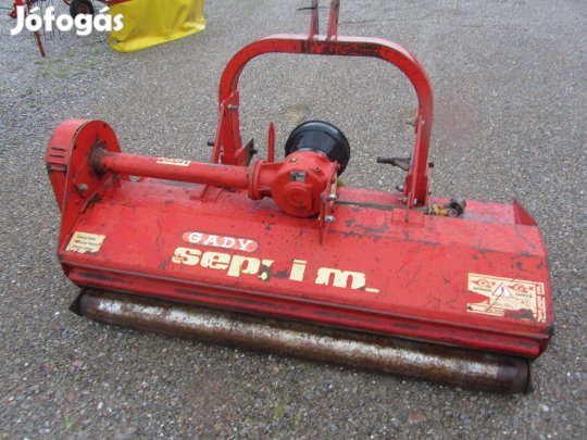 Eladó függ. mulcsozó 1.6m kalapácsos