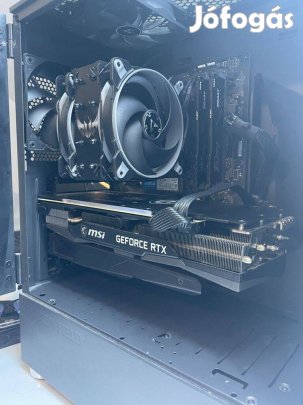 Eladó gamer PC Ryzen 5 5600X / Rtx 3060 Gaming X Trio / 32GB RAM / 1