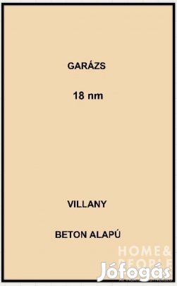 Eladó garázs Szeged- Felsővároson!