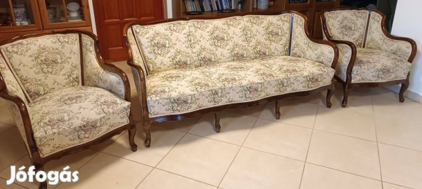 Eladó goblenmintás szalongarnitúra