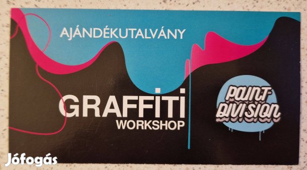 Eladó graffiti workshop ajándékutalvány