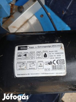 Eladó gude gervago asztali furesz