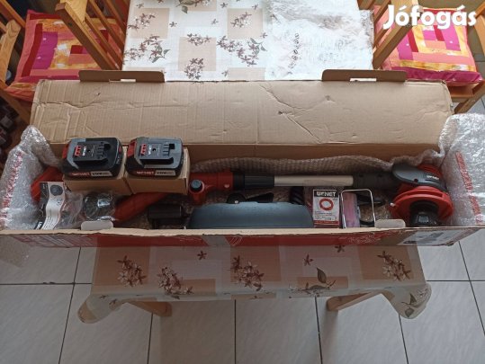 Eladó gyári állapotú Wonet akkus fűszegélynyíró