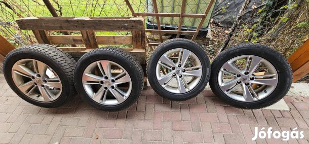 Eladó gyári opel insignia felni szett 17" téli gumival